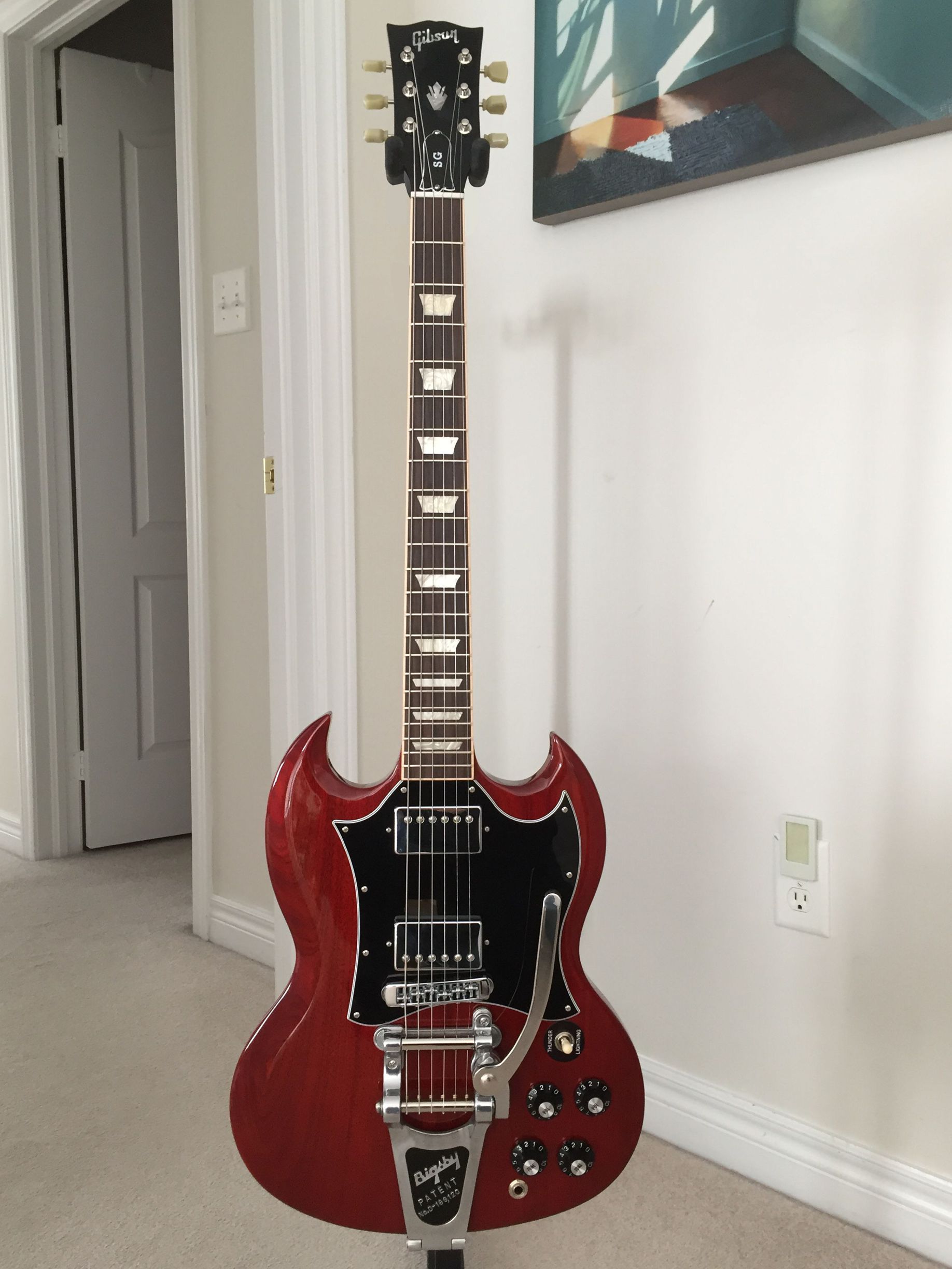 Gibson Sg Standard Bigsby Vlr Eng Br